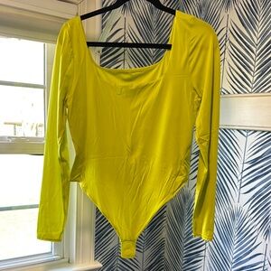 Lululemon Athletica Yellow Bodysuit
